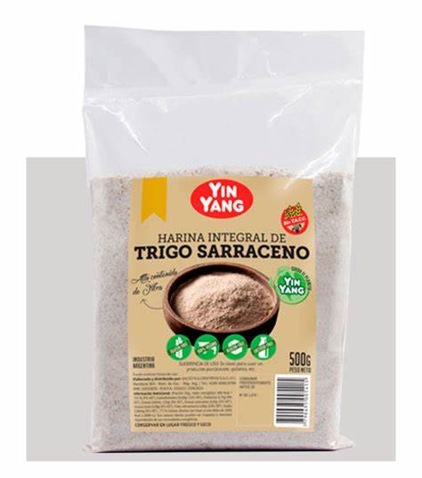 YIN YANG HARINA DE TRIGO SARRACENO 500 GRS