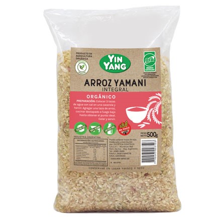 Yin Yang ARROZ YAMANI ORG 500 grs