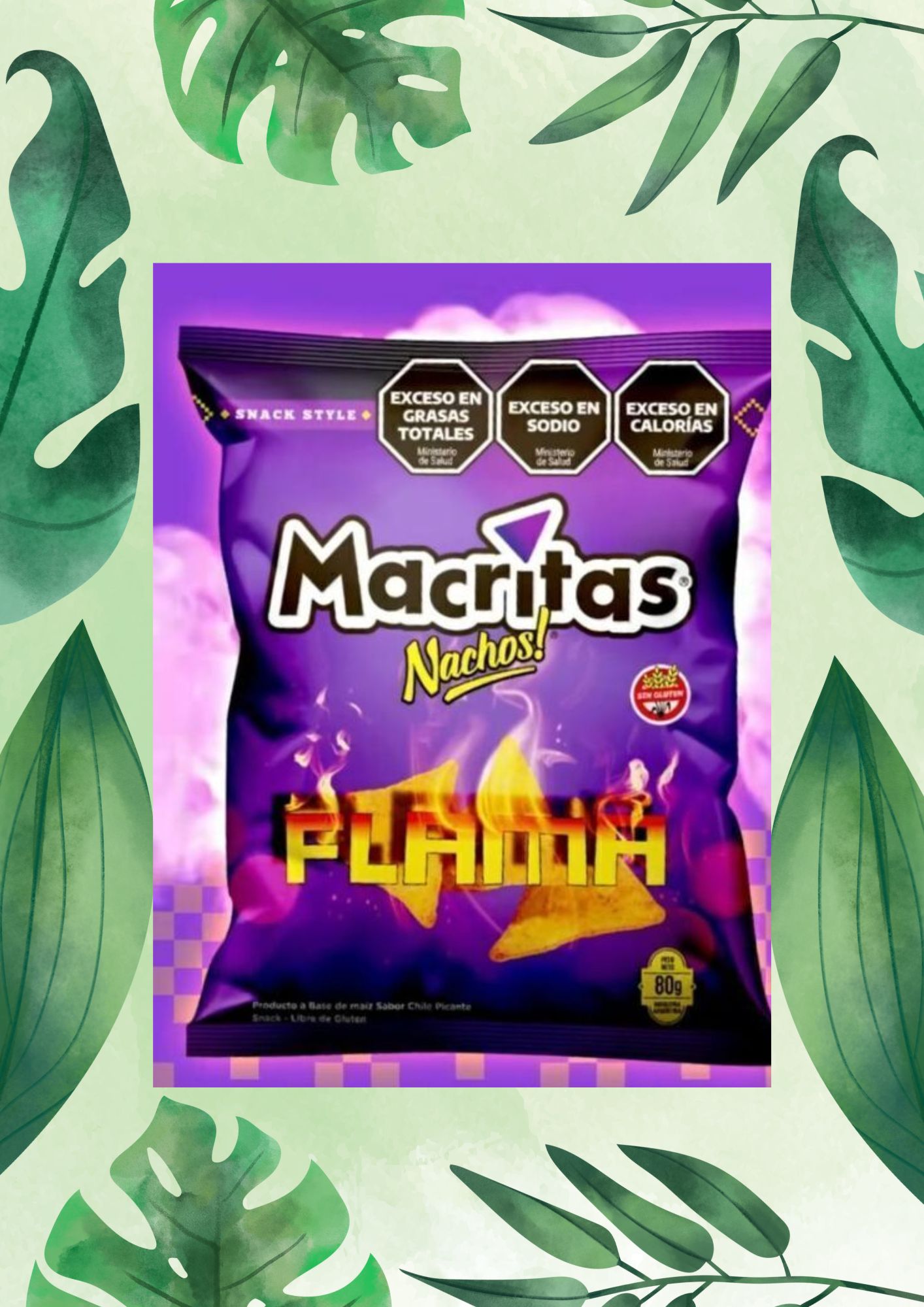 CEREALKO NACHOS FLAMA 80 GRS