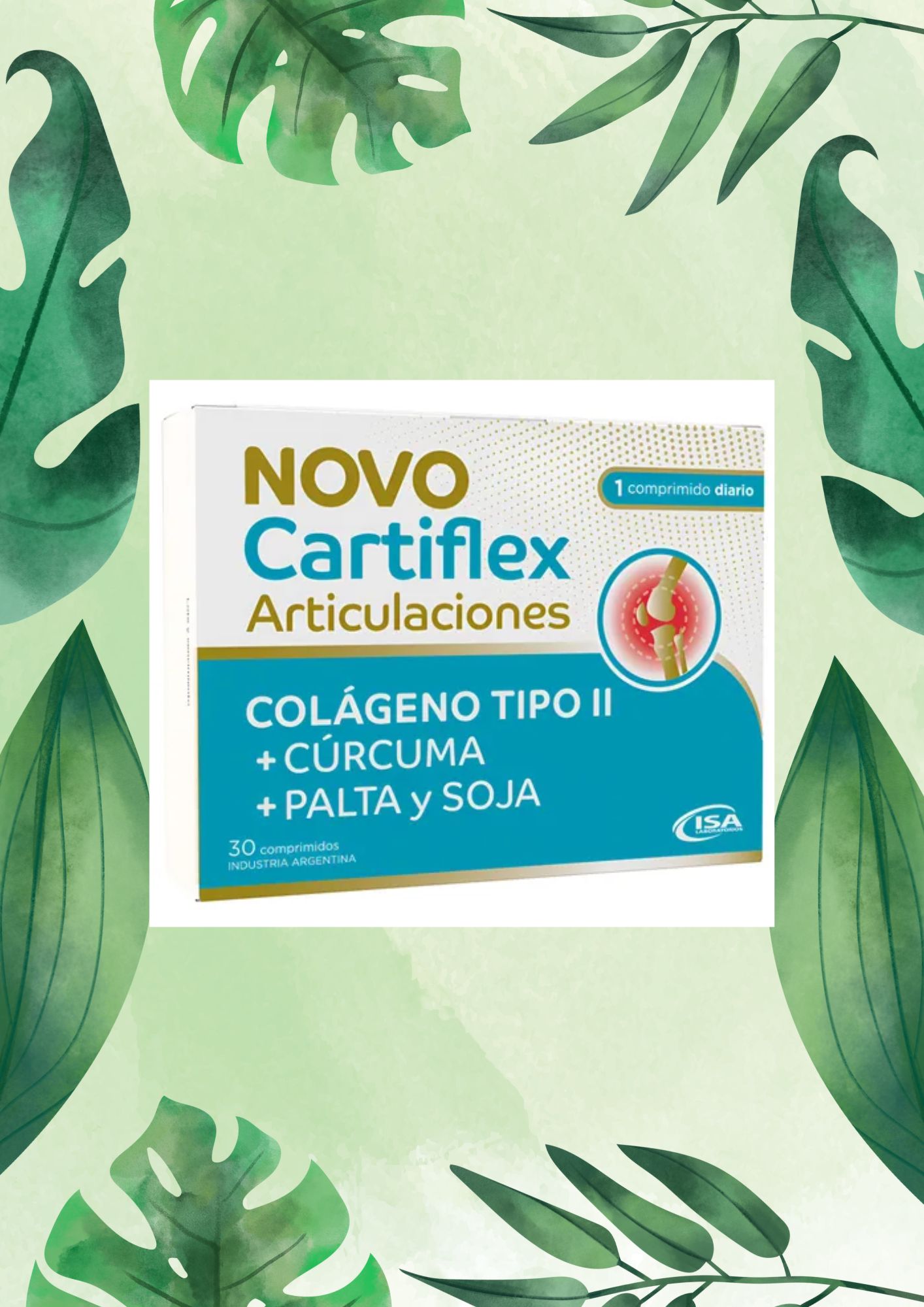 ISA NOVO CARTIFLEX ARTICULACIONES 30 COMP
