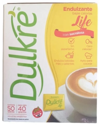 DULKRE LIFE CON SUCRALOSA 50 SOB