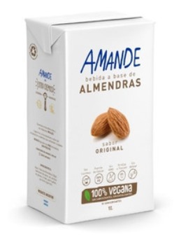 AMANDE LECHE DE ALMENDRAS 1 LTS