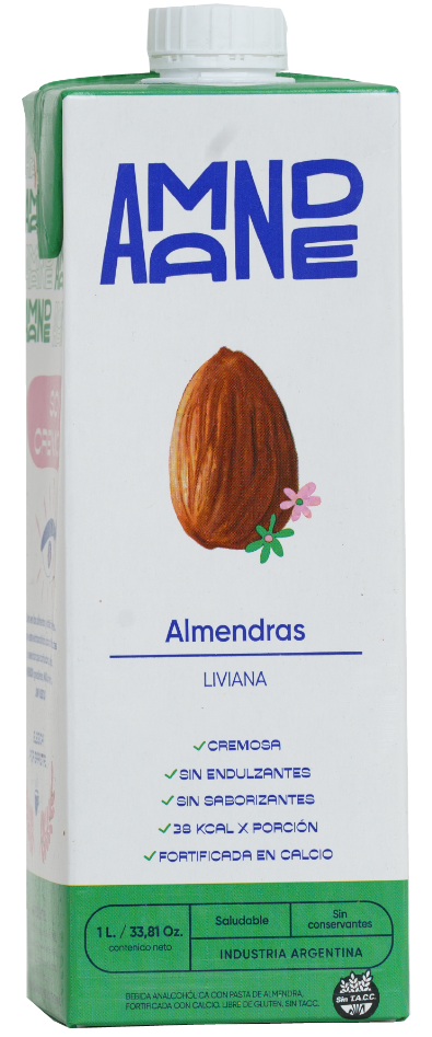 AMANDE LECHE DE ALMENDRAS LIVIANA 1 LT