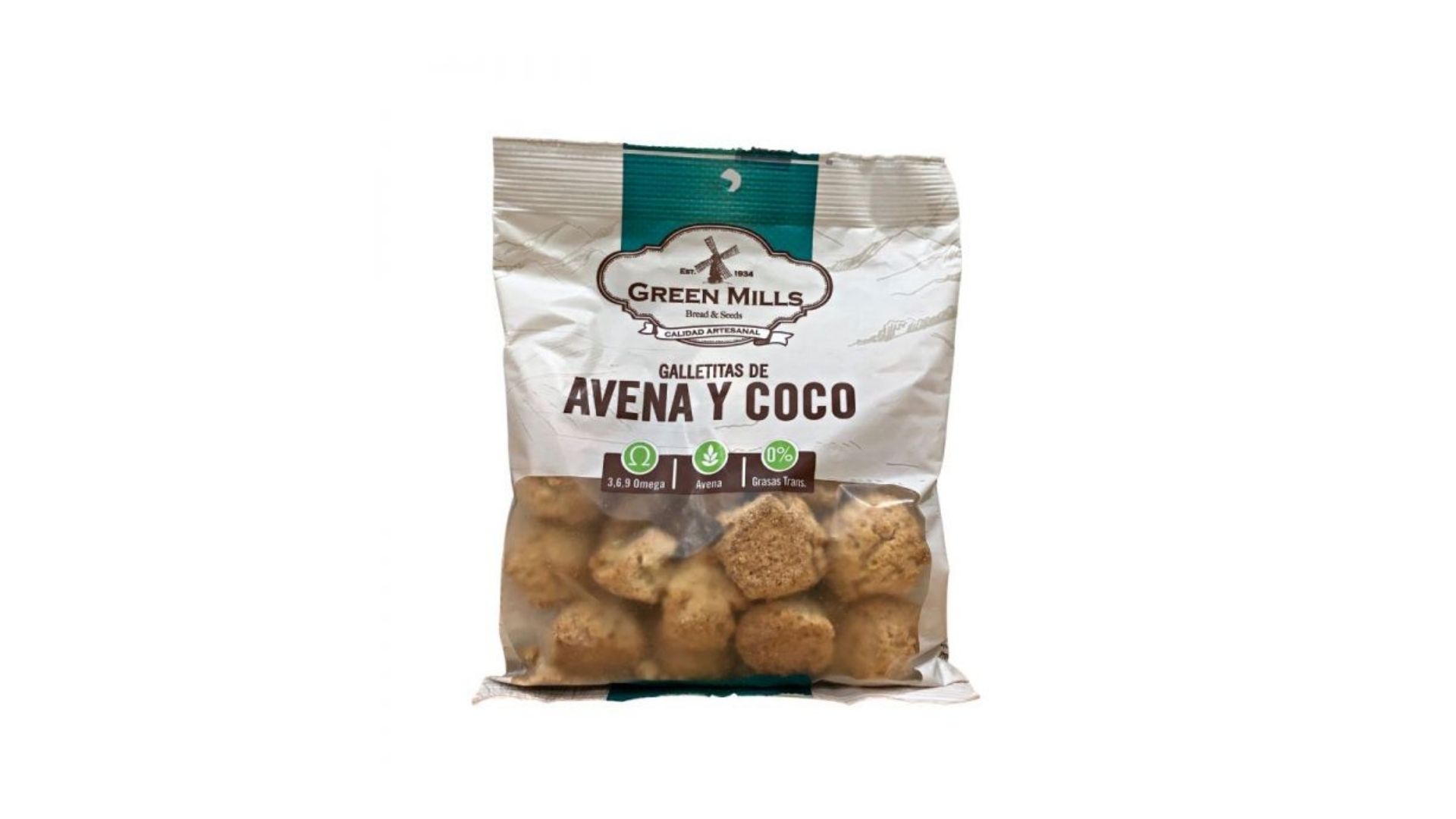 MOLENS GALLETITAS AVENA Y COCO 250 GRS