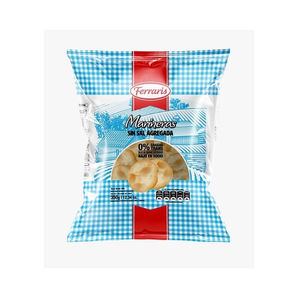 FERRARIS MARINERAS SIN SAL 350 GRS