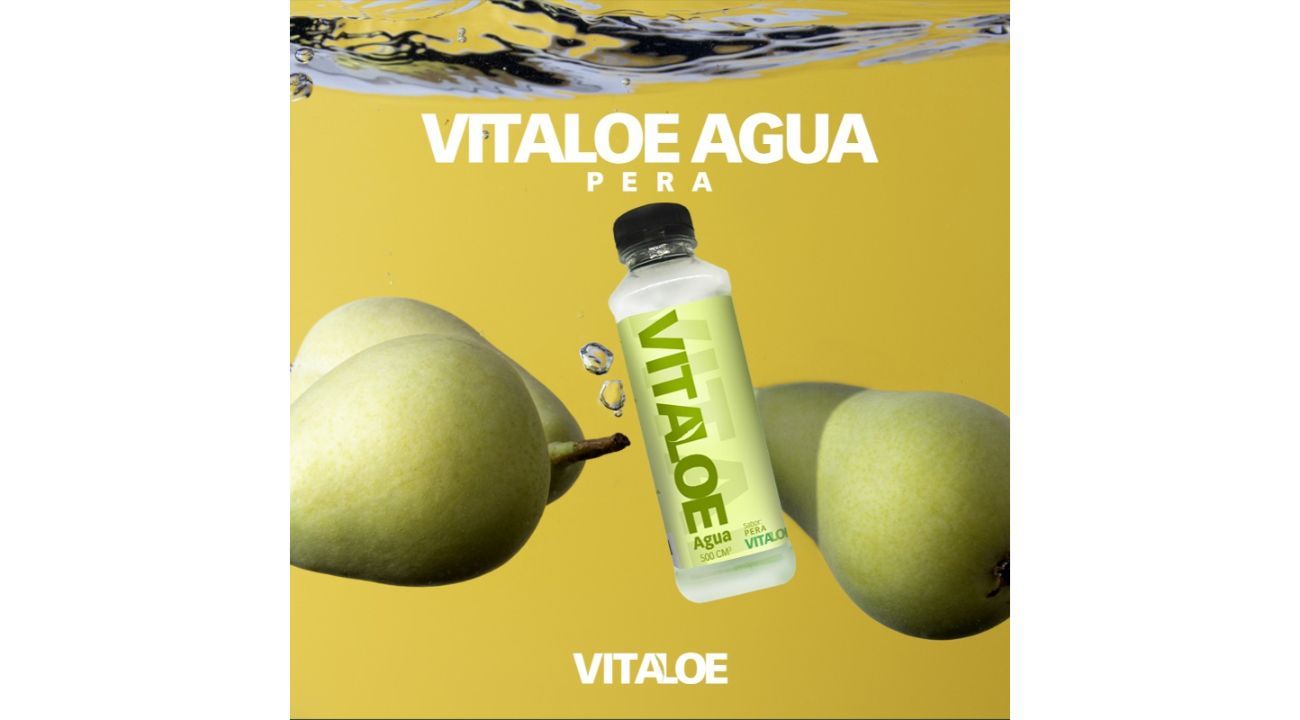 VITALOE AGUA DE ALOE SABOR PERA 500 ML