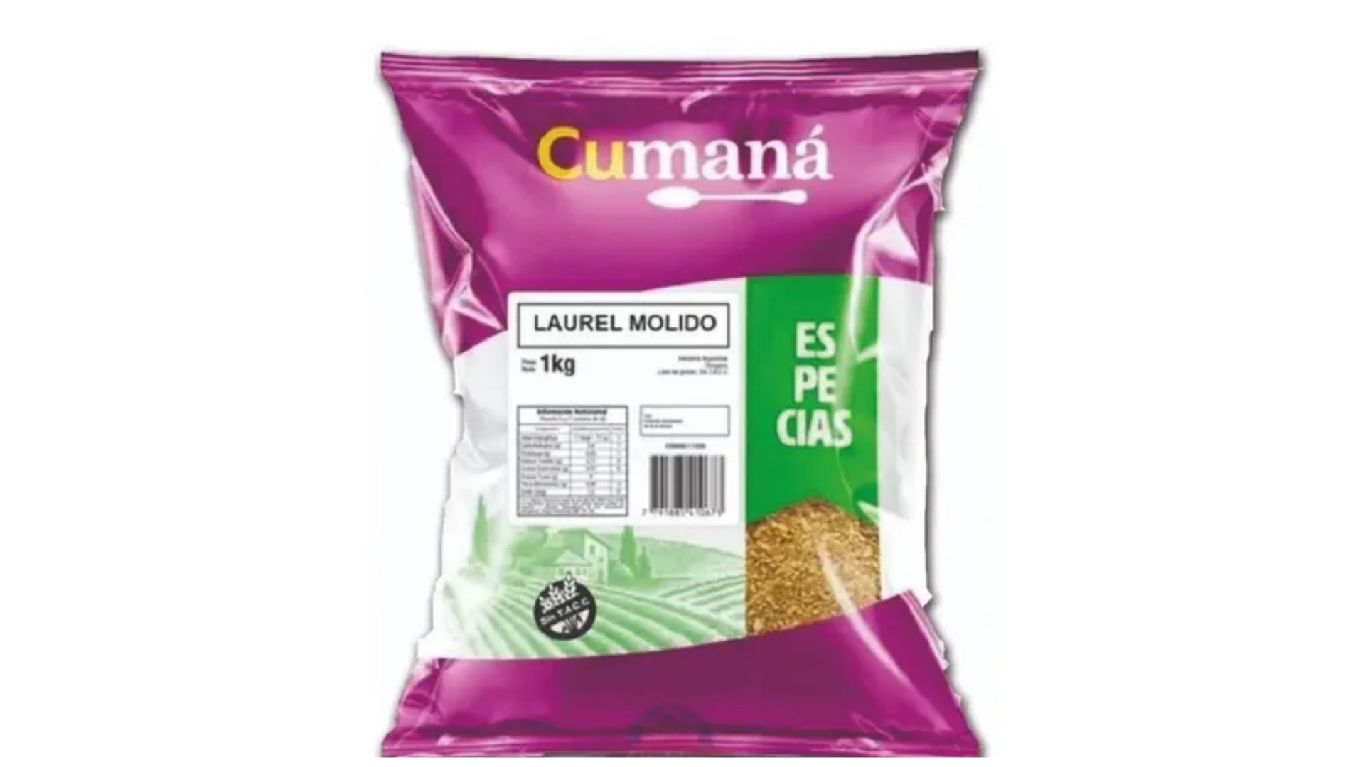 CUMANA LAUREL MOLIDO 1 KG