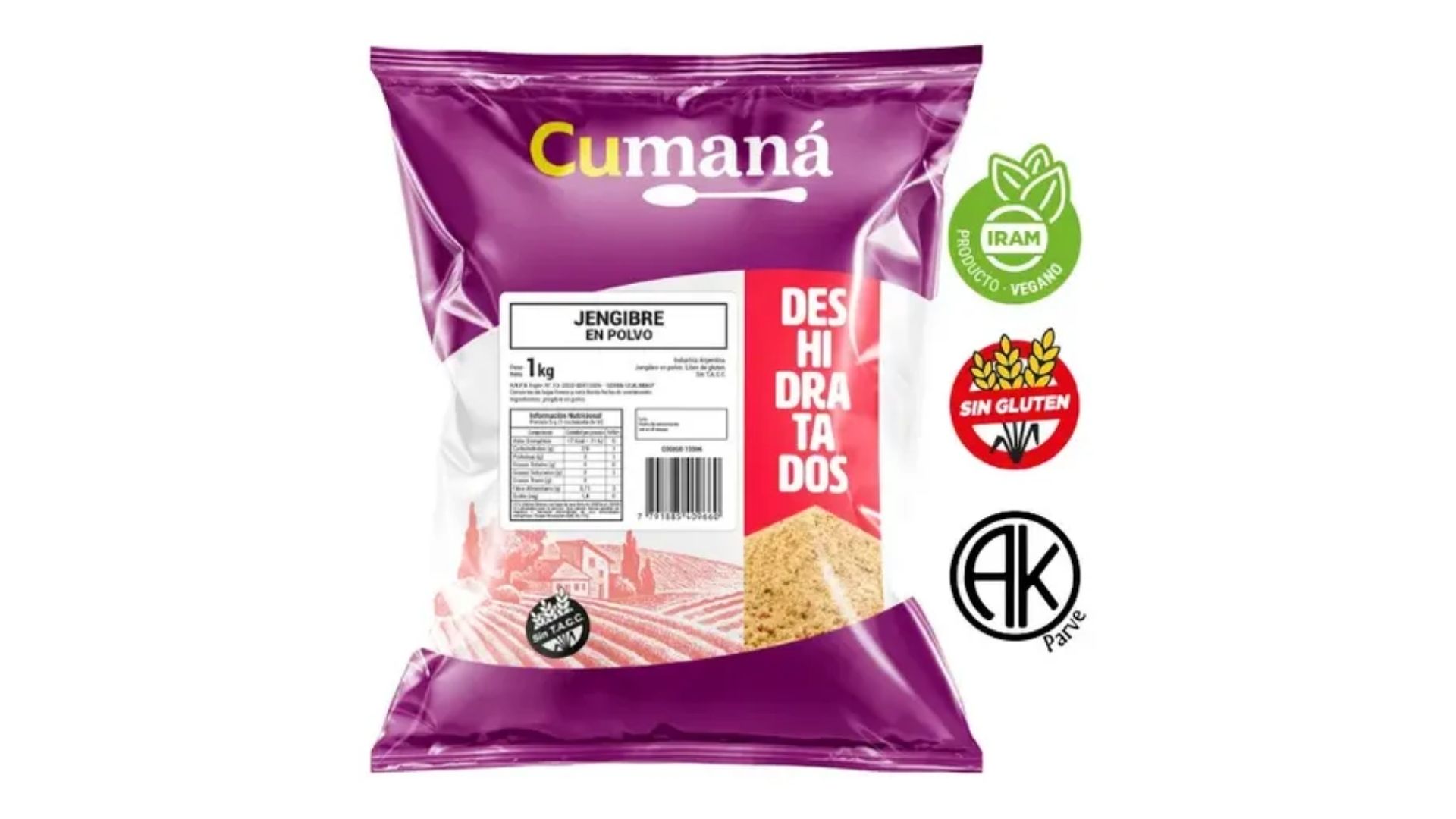 CUMANA JENGIBRE POLVO 1 KG