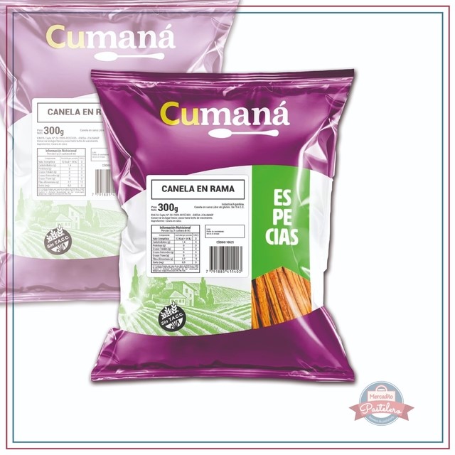 CUMANA CANELA RAMA 300 GRS