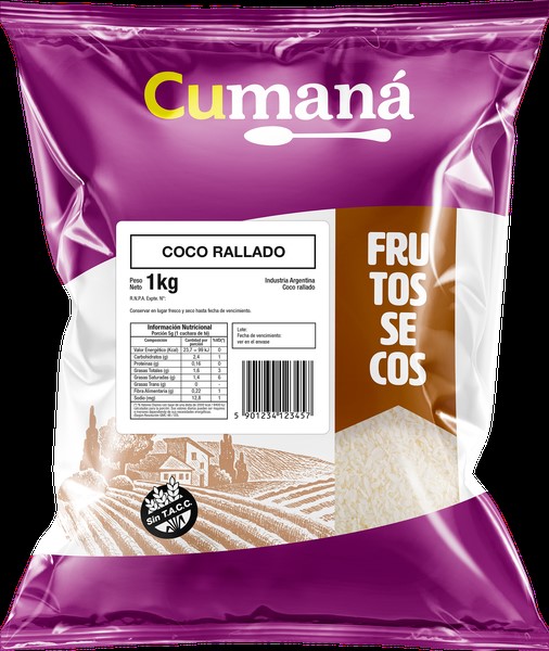 CUMANA COCO RALLADO 1 KG
