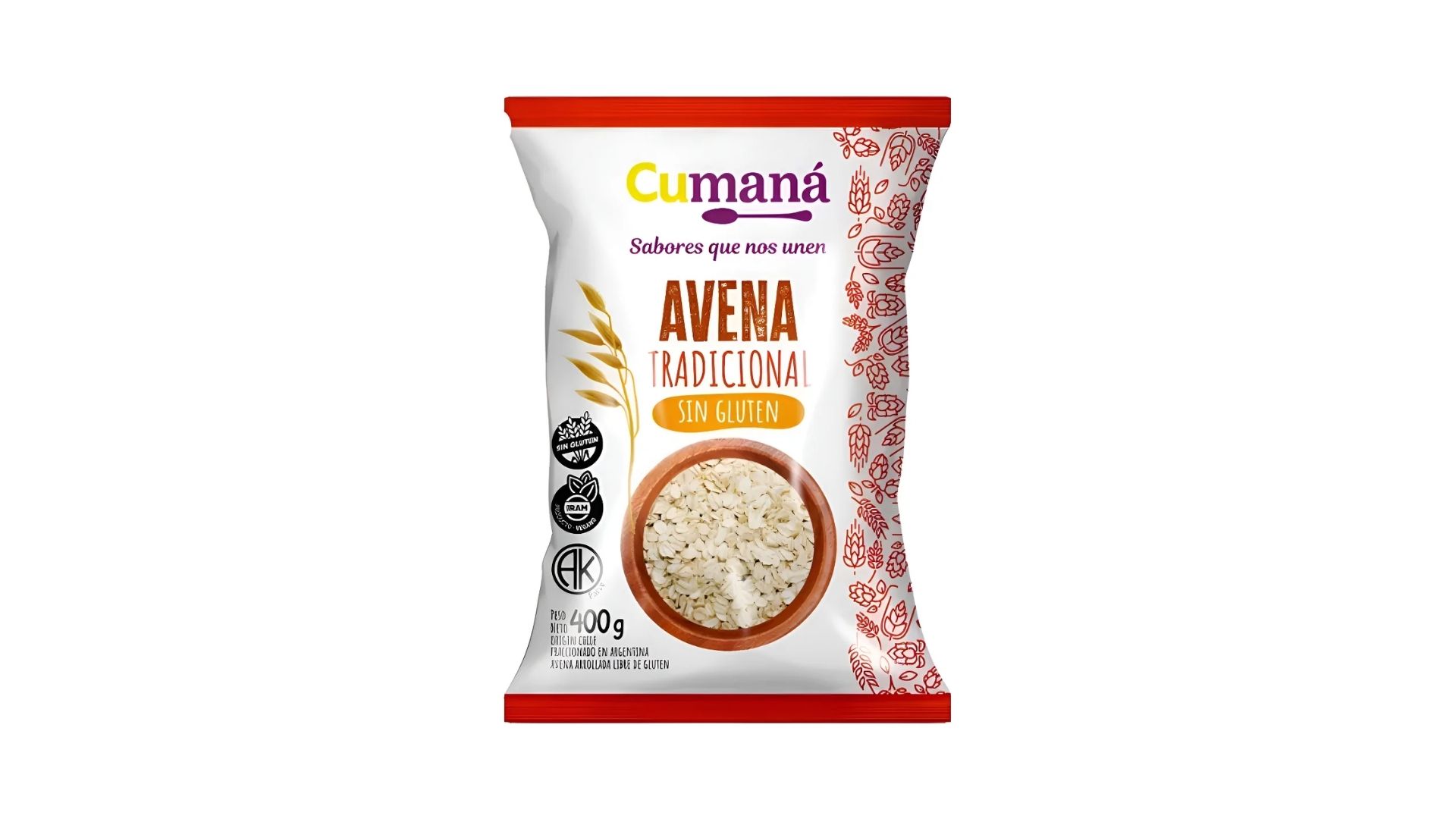 CUMANA AVENA TRADICIONAL 400 GRS