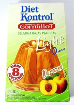 Diet Kontrol GELATINA DURAZNO 30 grs