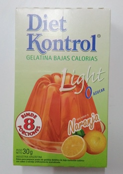 Diet Kontrol GELATINA NARANJA 30 grs