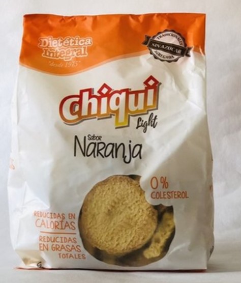 Diet Integral CHIQUI NARANJA 190 grs