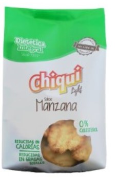 DIET INTEGRAL CHIQUI MANZANA 190 GRS