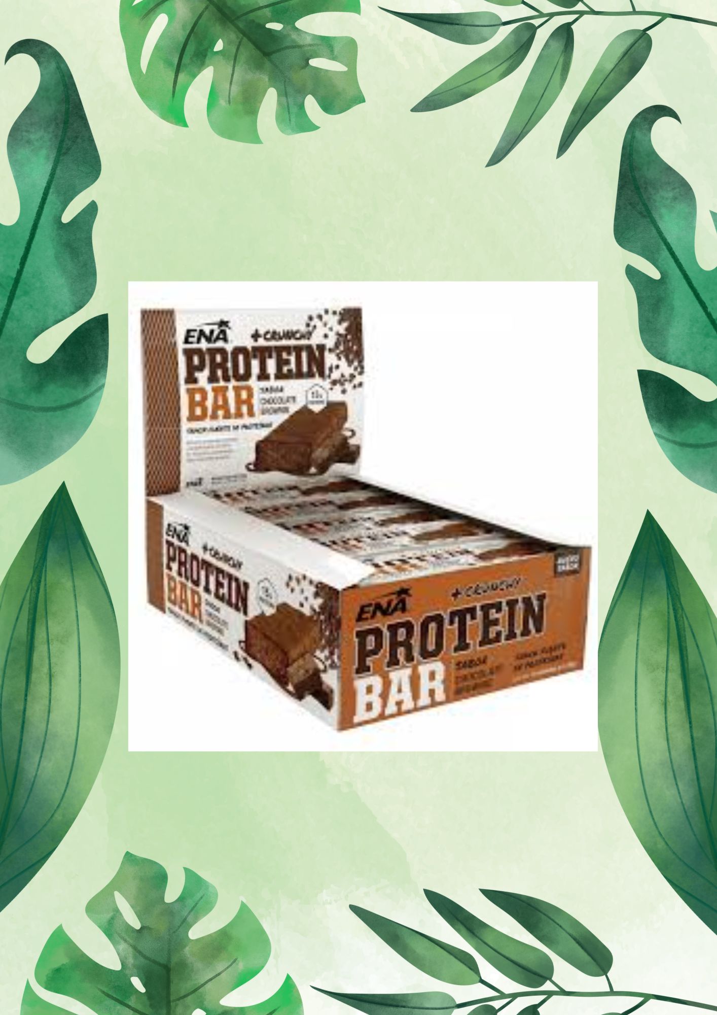 ENA BARRAS PROTEINA CHOC. BROWNIE 16 unid