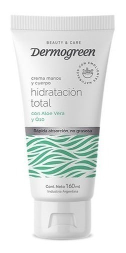 DERMOGREEN CREMA MANOS HUMECT TOTAL 160 ML