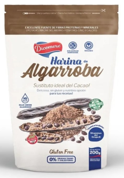 DICOMERE HARINA ALGARROBA 200 GRS