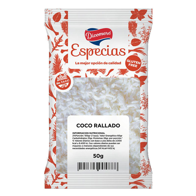 DICOMERE COCO RALLADO 50 GRS