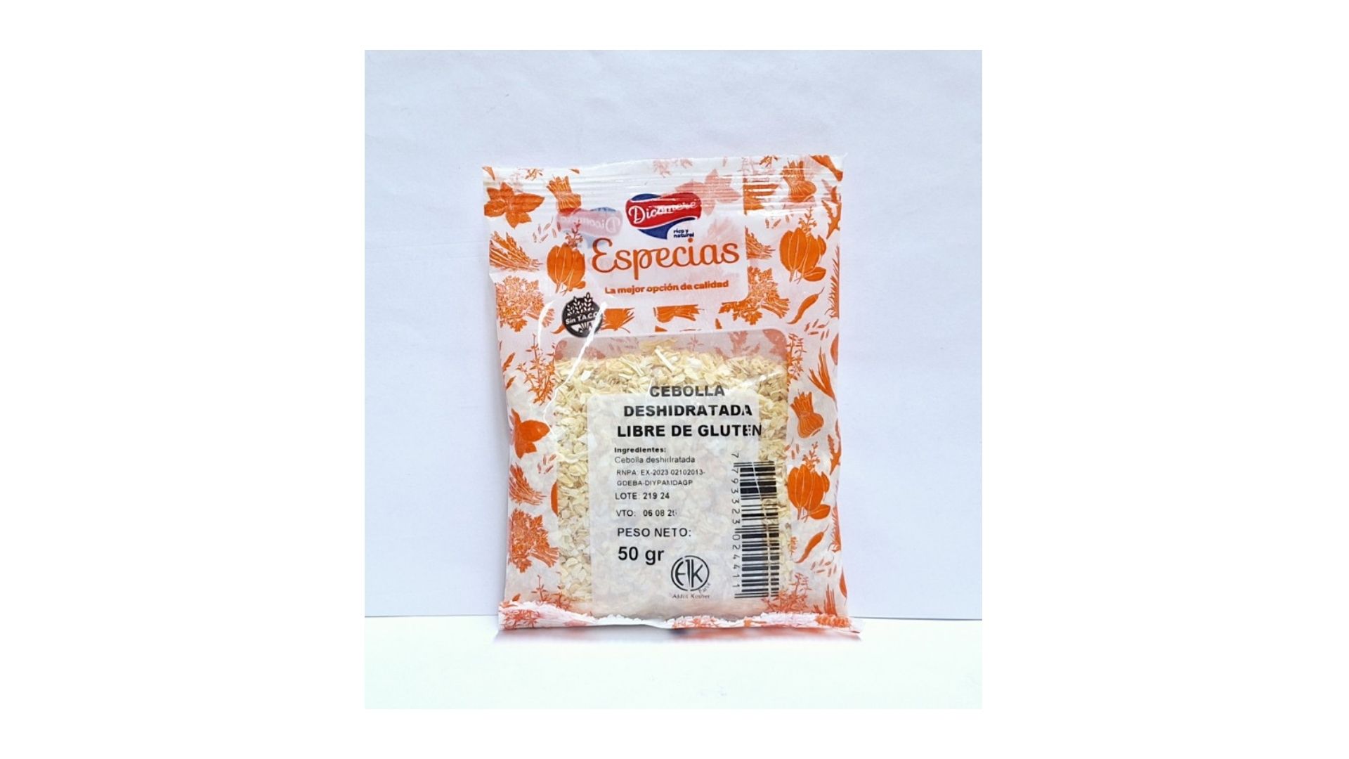 Dicomere CEBOLLA DESHIDRATADA 50 GRS