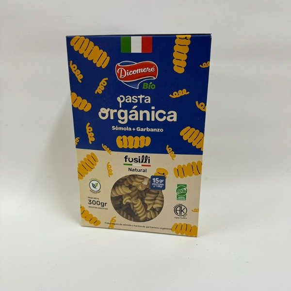 DICOMERE PASTA FUSILLI NATURAL 300 GRS