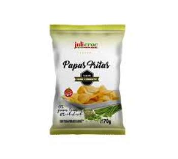 Julicroc PAPAS FRITAS CIBOULETTE 70 grs
