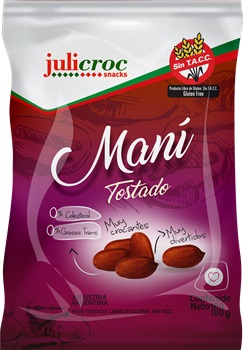 JuliCroc MANI TOSTADO 100 grs