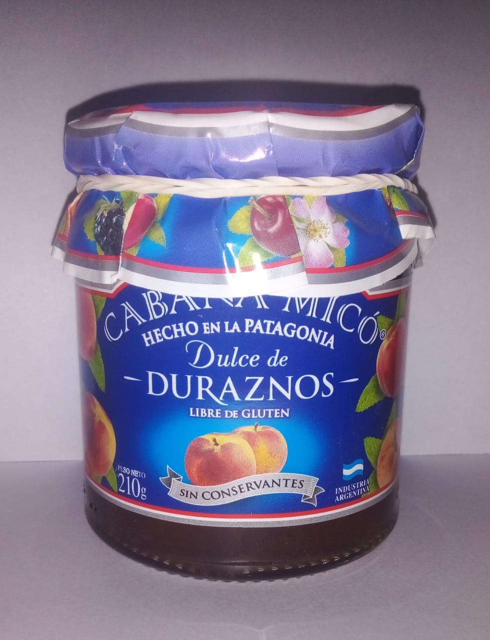 CABAÑAS MICO DULCE DE DURAZNO 210 GRS