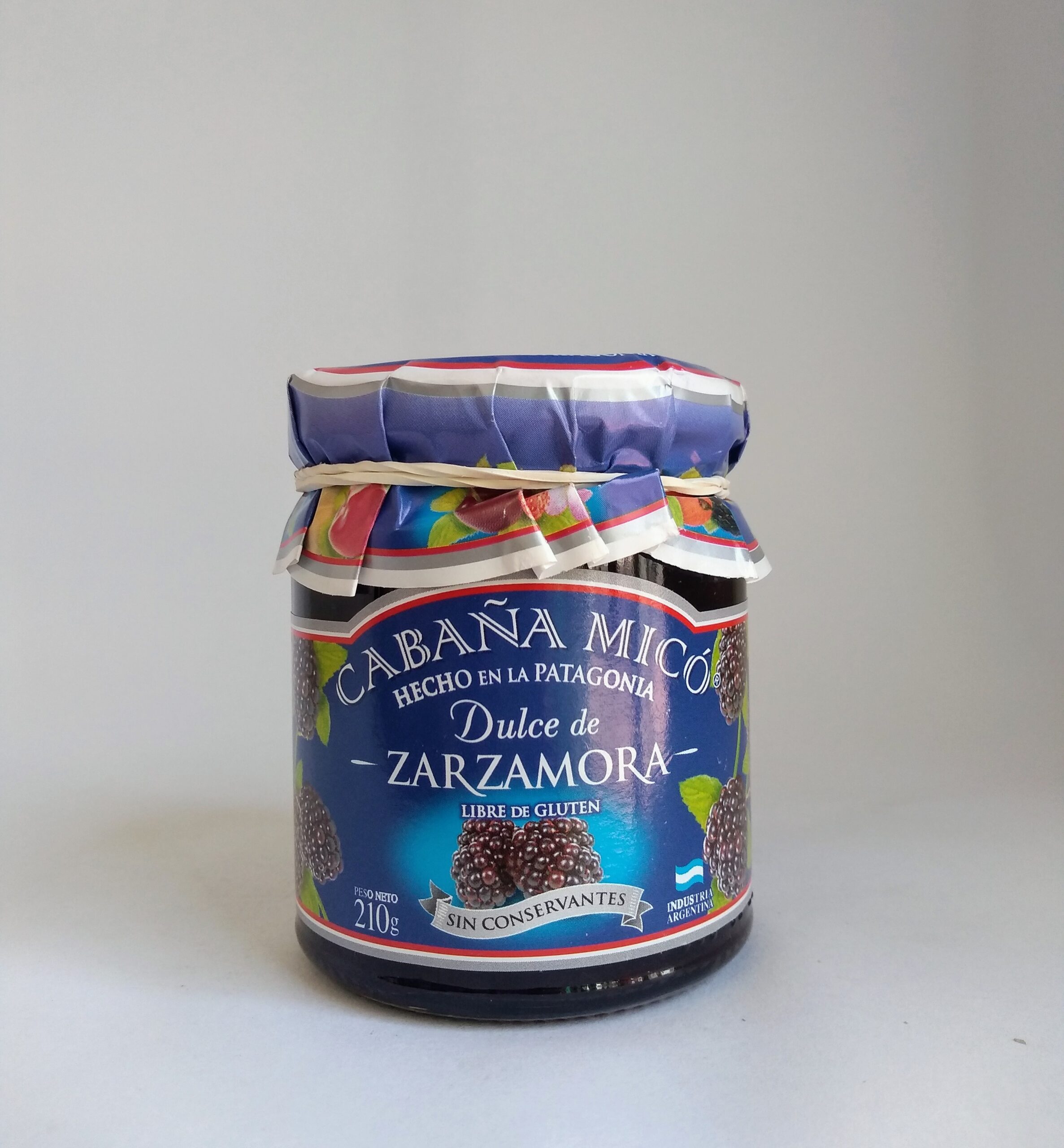 CABAÑAS MICO CONFITURA DE ZARZAMORA 210 GRS