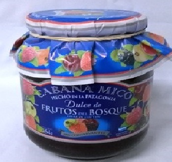 Cabañas Mico DULCE DE FRUTOS DEL BOSQUE 454 grs