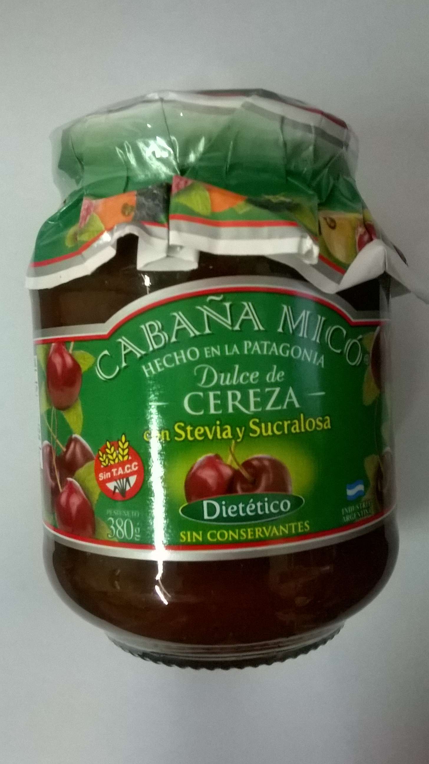 CABAÑAS MICO DULCE DE CEREZA S/A 380 GRS