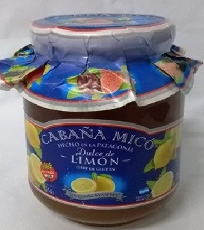 Cabañas Mico DULCE DE LIMON 454 grs