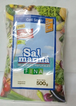 Gell Singh SAL MARINA FINA 500 grs