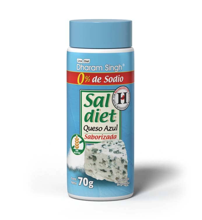 Dharam Singh SAL DIET QUESO AZUL 0% SODIO 70 grs