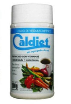 Caldiet CALDO DE VERDURAS SIN SAL 200 grs