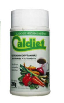 Caldiet CALDO DE VERDUDAS CON SAL 200 grs