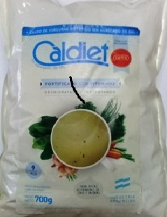 Caldiet CALDO DE VERDURAS SIN SAL 700 grs