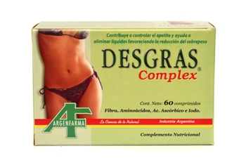 Argenfarma DESGRAS COMPLEX 60 comp