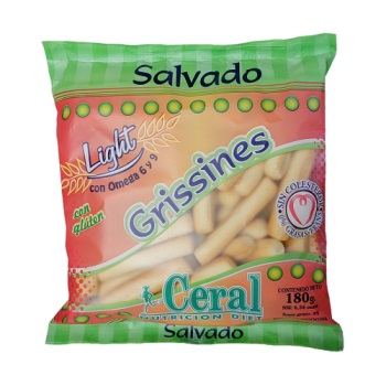 Ceral GRISINES SALVADO 180 grs