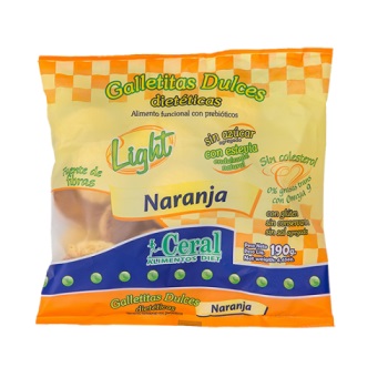 Ceral GALLETITAS NARANJA 190 grs
