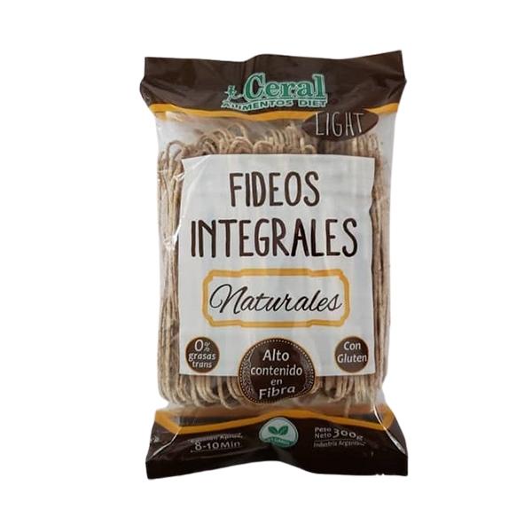 CERAL FIDEOS INTEG NATURAL 300 GRS