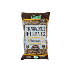 CERAL FIDEOS INTEGRALES TIRABUZON NATURALES 300 GRS
