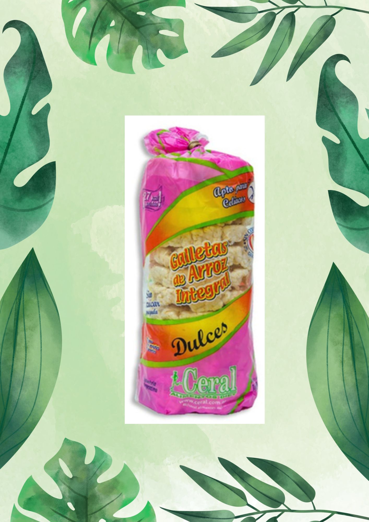 CERAL TOSTADAS ARROZ DULCE 120 GRS