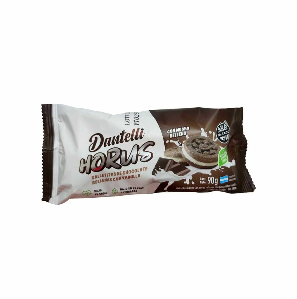 DANTELLI GALLETITAS CHOC Y VAINILLA 90 GRS