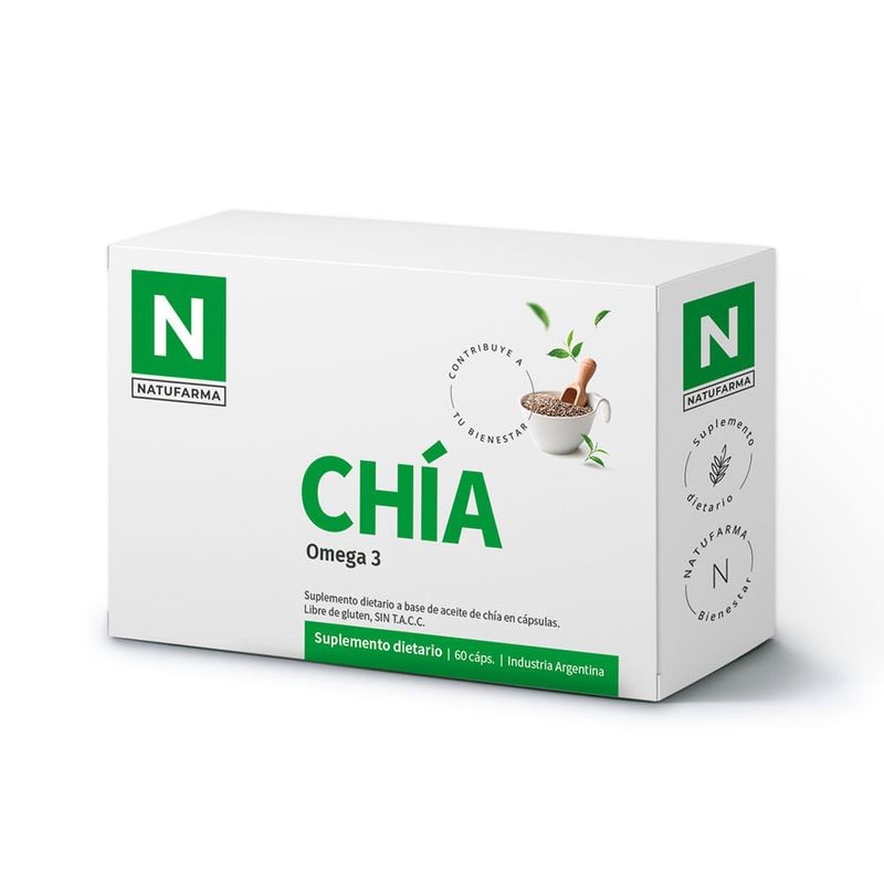 NATUFARMA CHIA 60 CAPS