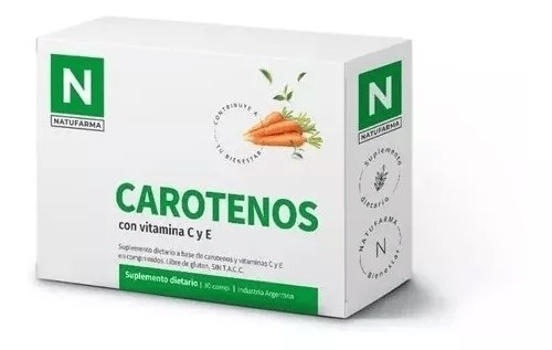 NATUFARMA CAROTENOS 30 COMP