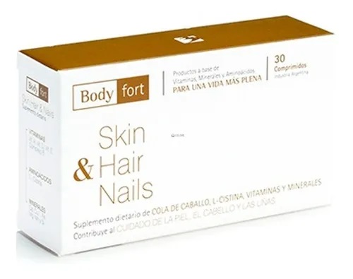 BODY FORT SKIN, HAIR & NAILS 30 COMP