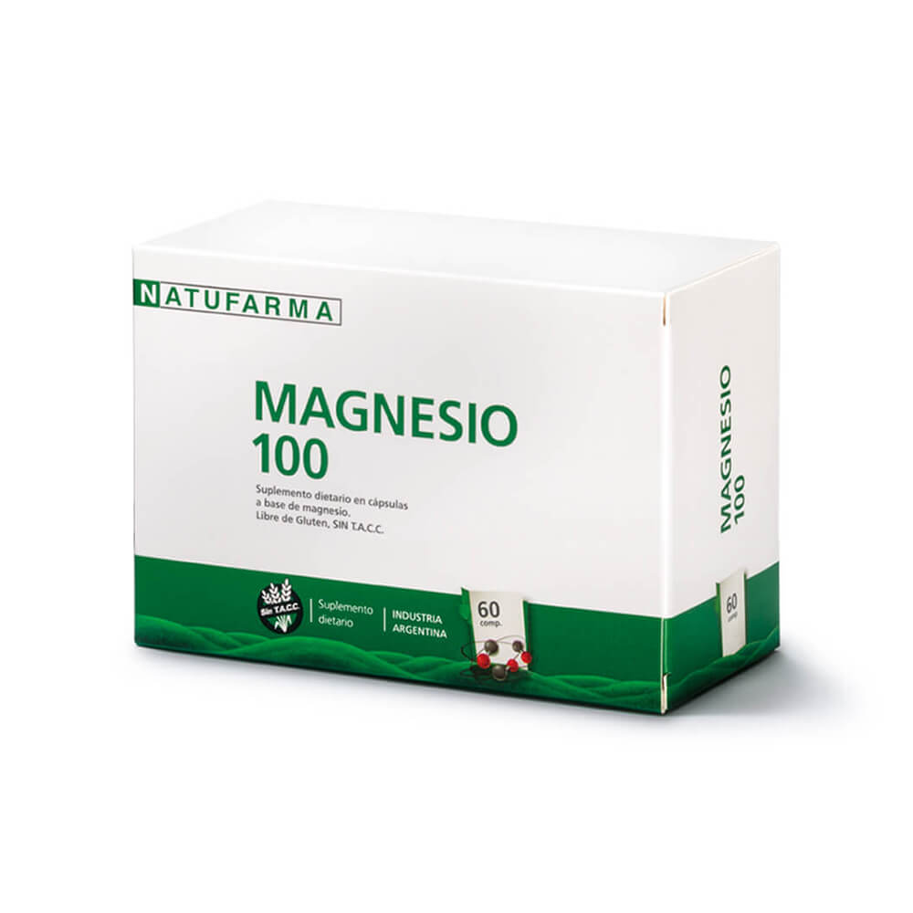NATUFARMA MAGNESIO 100 60 CAPS