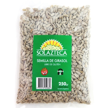 Sol Azteca SEMILLA DE GIRASOL 250 grs