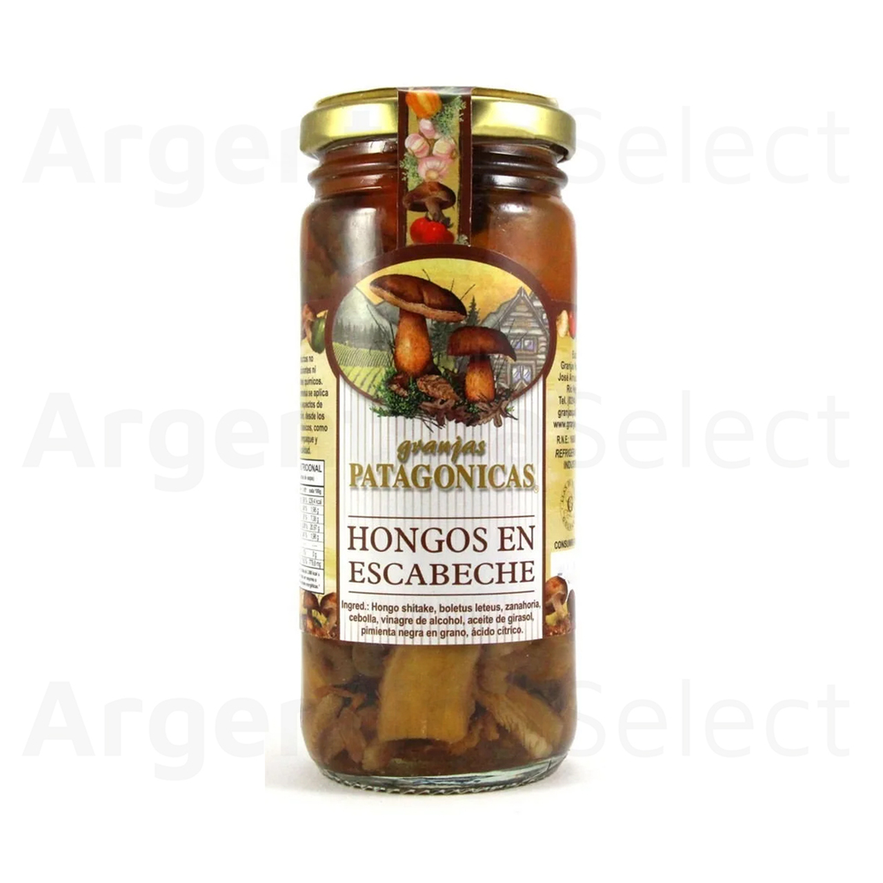 GRANJAS PAT HONGOS ESCABECHE 220 GRS